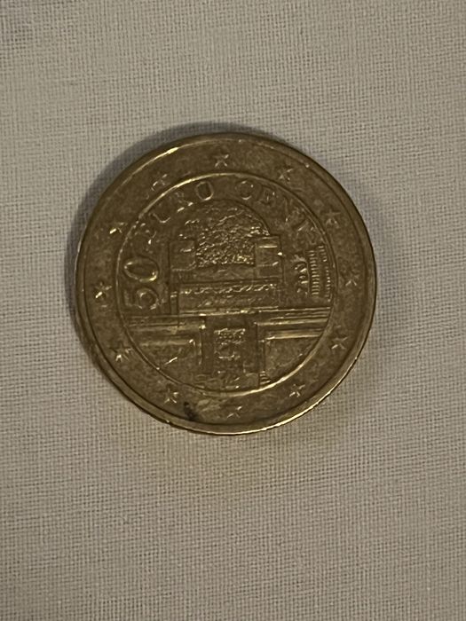 Moeda 0.50 centimos Austria
