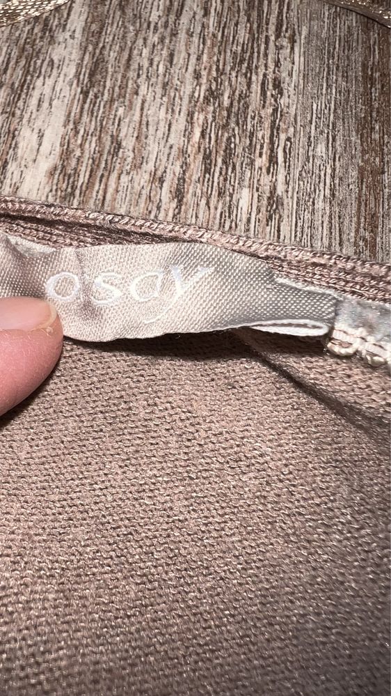 Dopasowany sweterek Orsay 32 XS Damski dziewczynka 158 cm Beżowy c2