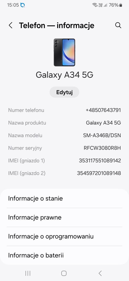 Samsung Galaxy A34 5G