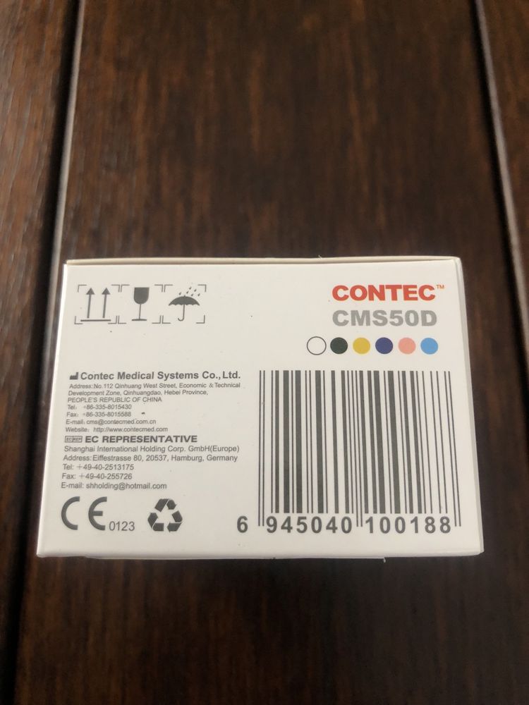 Пульсоксиметр Contec Pulse Oximeter CMS50D