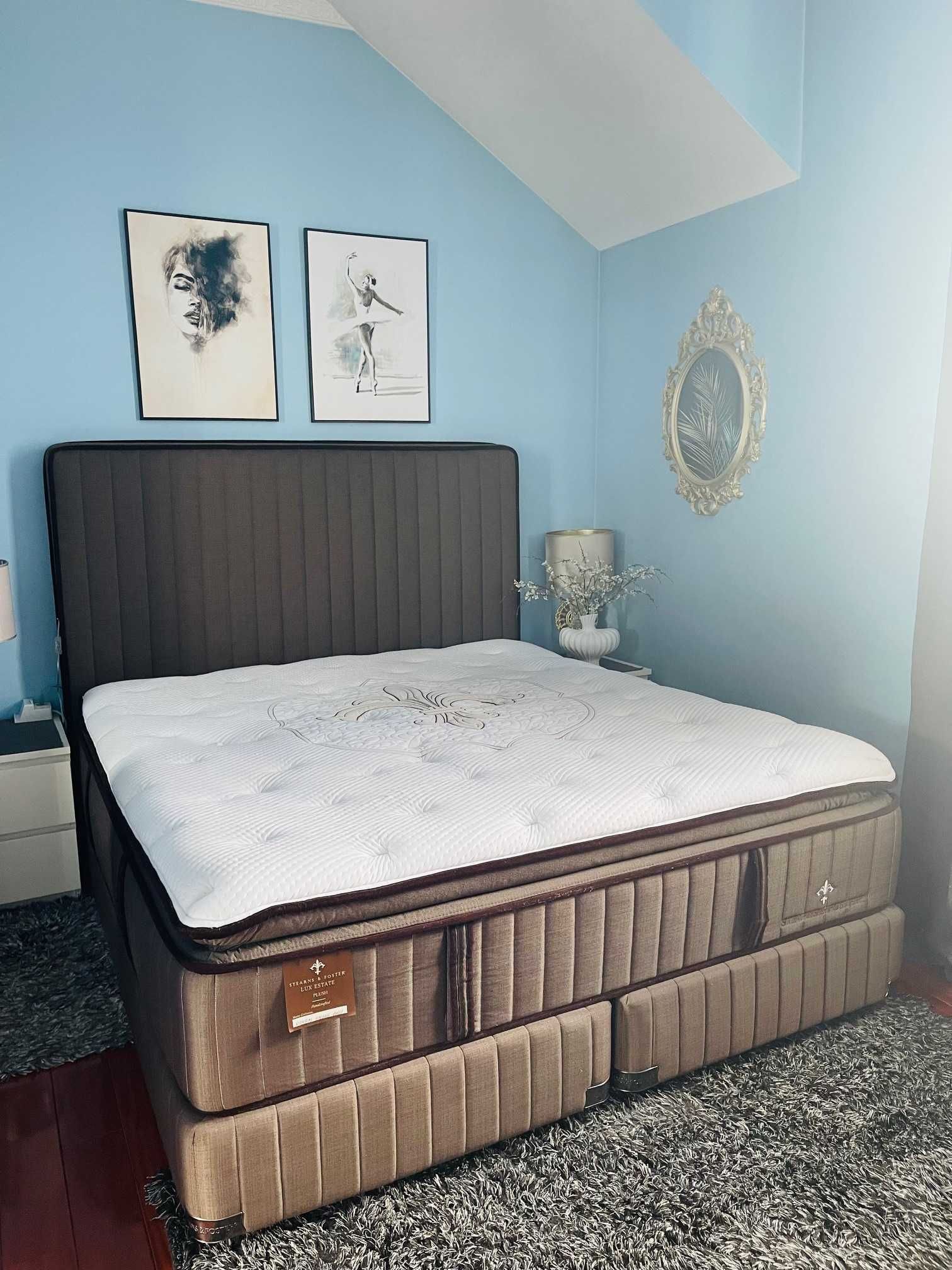 Luksusowy Materac Sprężynowy Stearns&Foster Estate Plush 180x200 Brąz