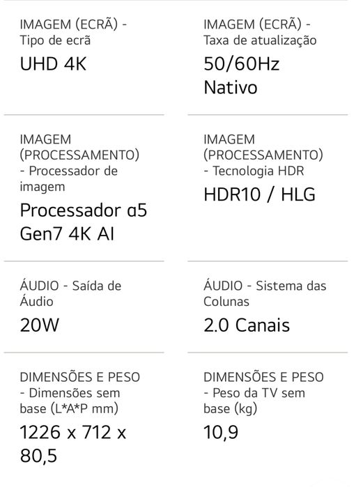 tv lg 55" modelo 2024 com movel com apenas 6 meses de uso