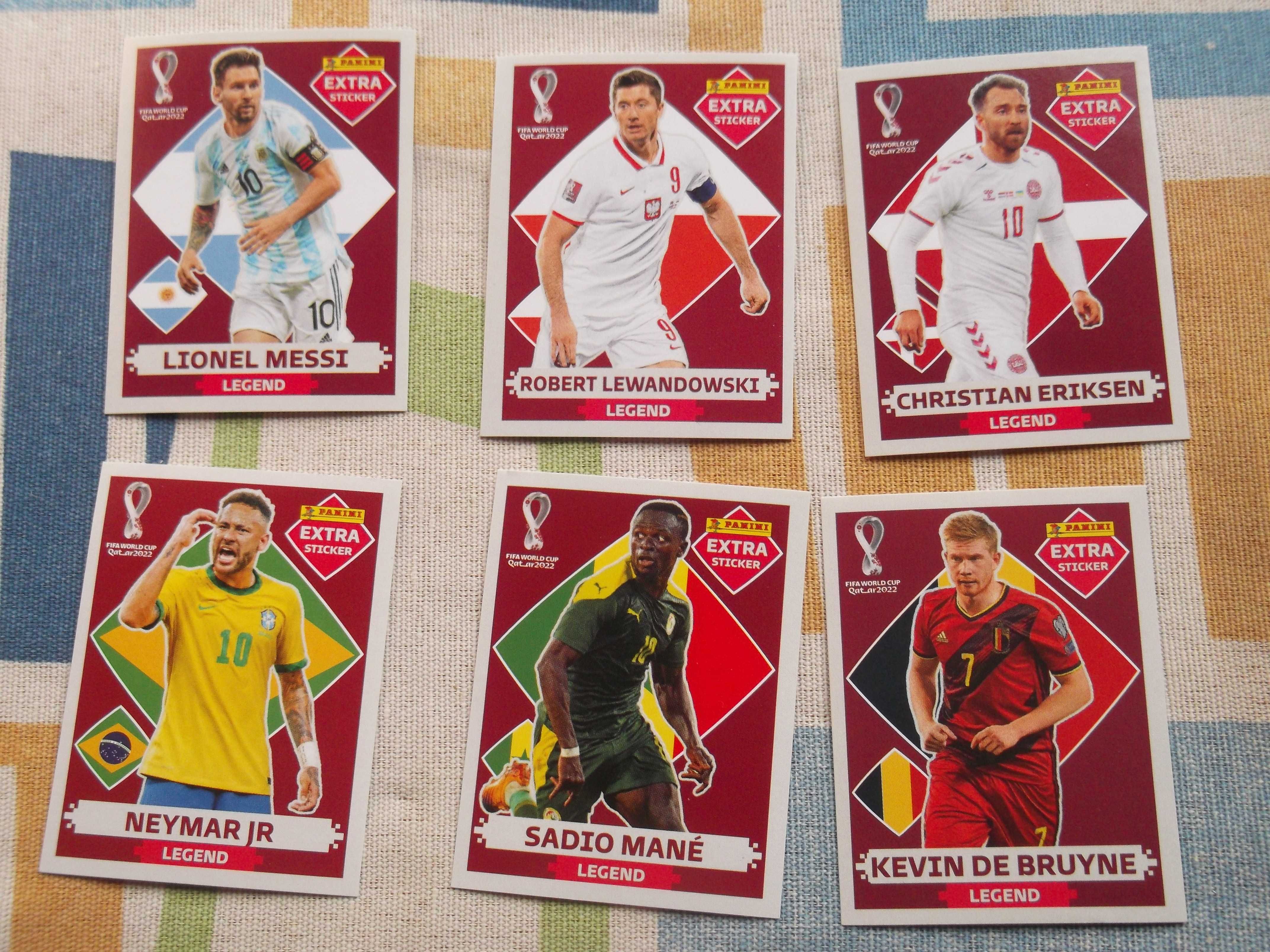 cromos do Qatar  atualizações e Extras