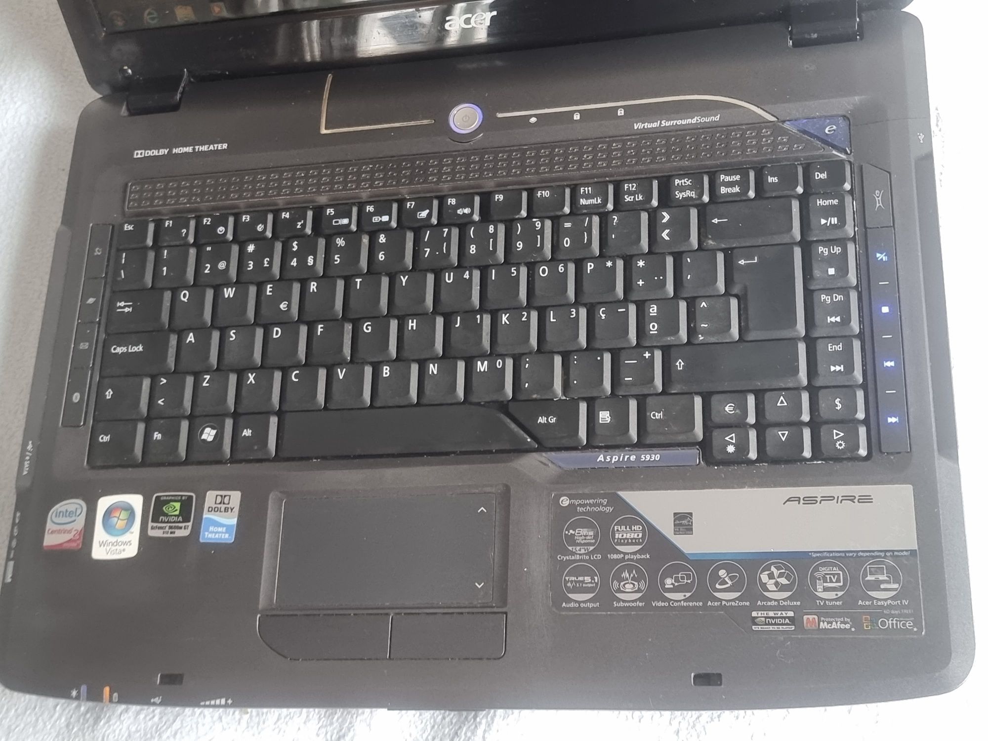 Portatil Acer Aspire