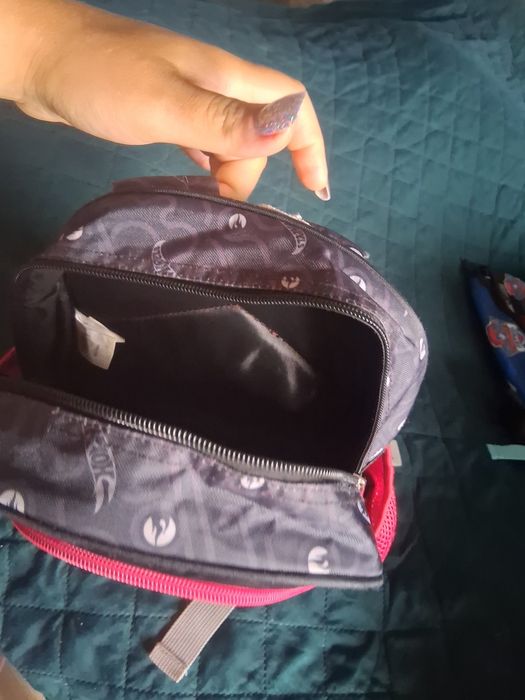 Plecak dziecięcy do przedszkola hot wheels, 2 komory