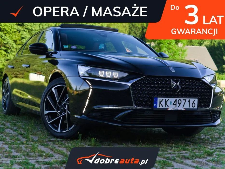 DS Automobiles DS 9 night vision / szklany dach / masaże / bordowa skóra / GWARANCJA