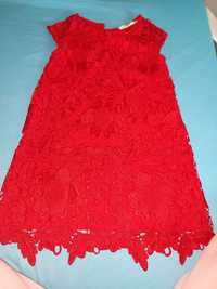 Sukienka czerwona HM