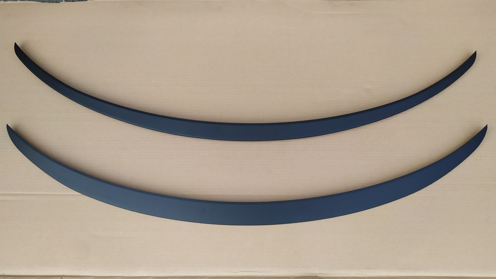 Спойлер сплітер антикрило Тесла модель 3 чорний мат