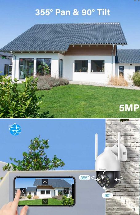 KAMERA Wi-Fi kąt widzenia 360