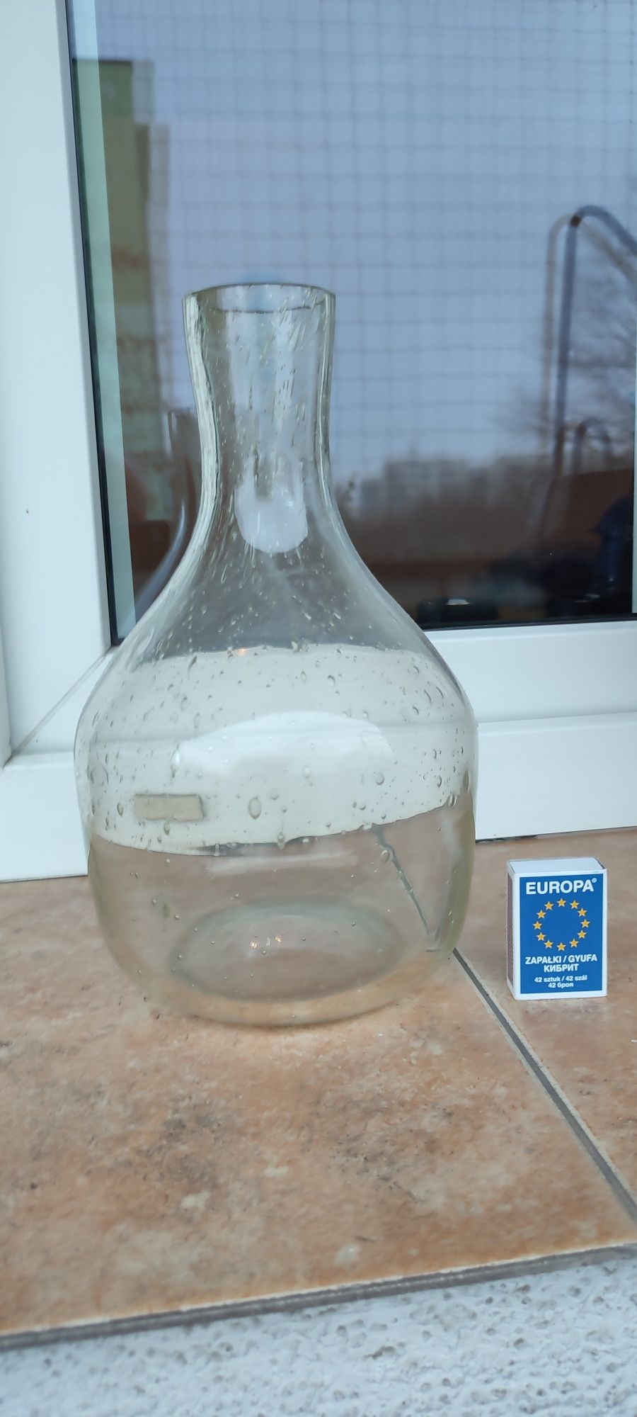 Horbowy transparentna butla