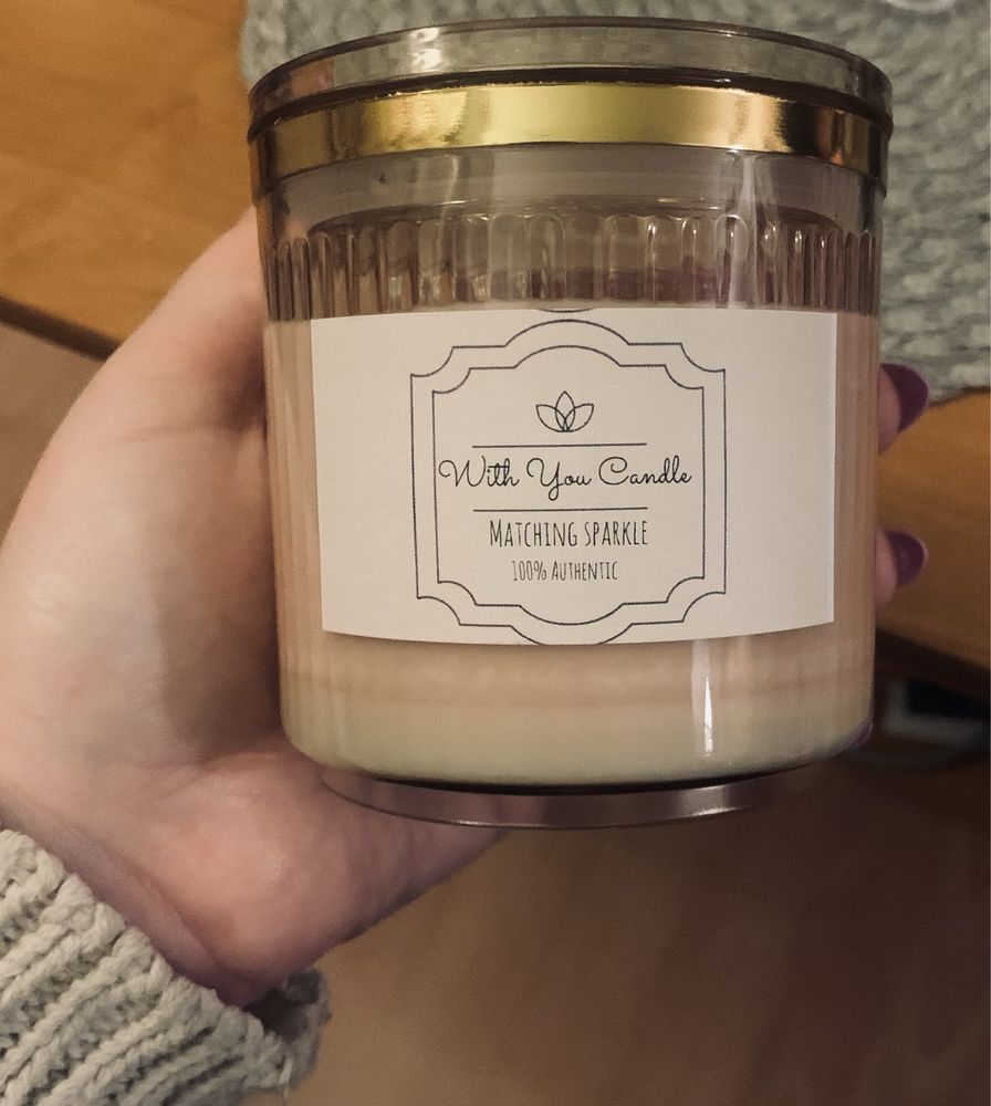 Dekoracyjne świece zapachowe - With You Candle