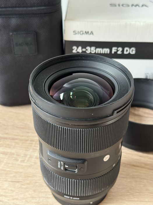 Sigma 24-35 mm f/2 DG Art (Canon EF) – stan bardzo dobry