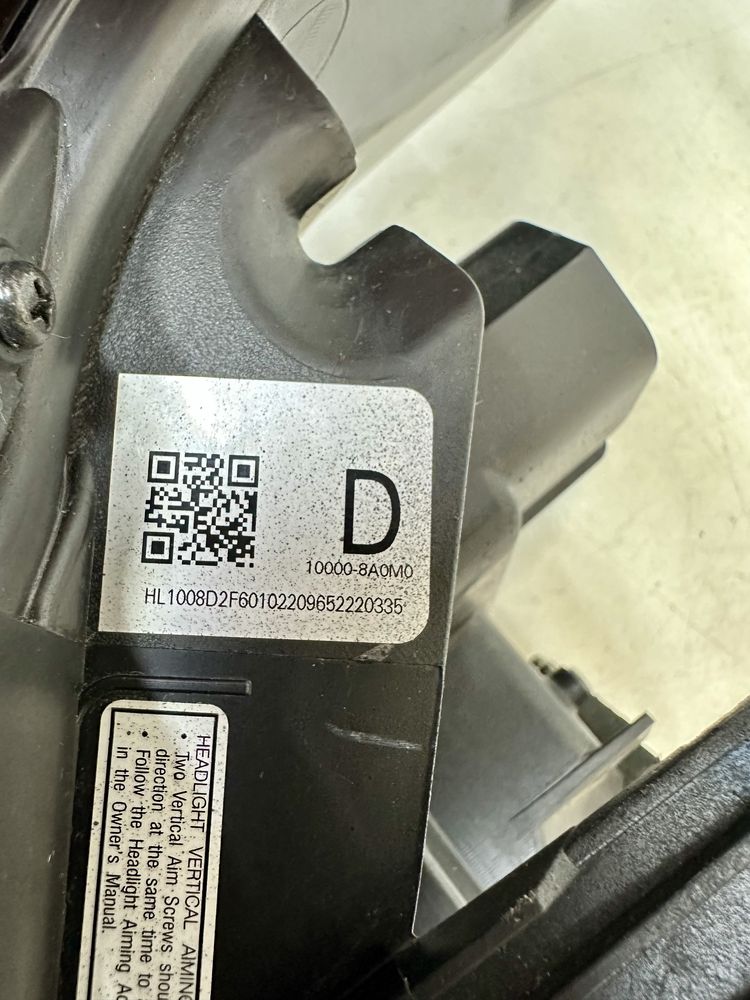 Фара права Lexus NX USA 2021 2022 2023 2024 81110F6010