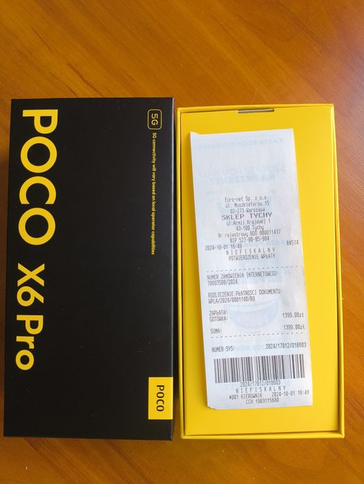 Xiaomi poko X6 pro 12 512