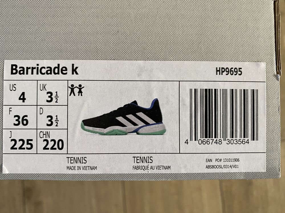 Adidas Barricade k HP9695