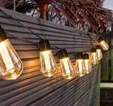 Girlanda Nowa Solarna Ogrodowa Lampki Solarne 20x Żarówka LED