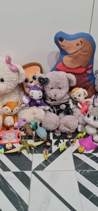 Około 20 sztuk * zabawki pluszaki maskotki figurki ZESTAW PAKA KOMPLET