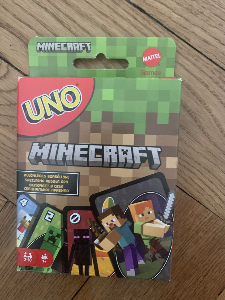 Karty uno minecraft