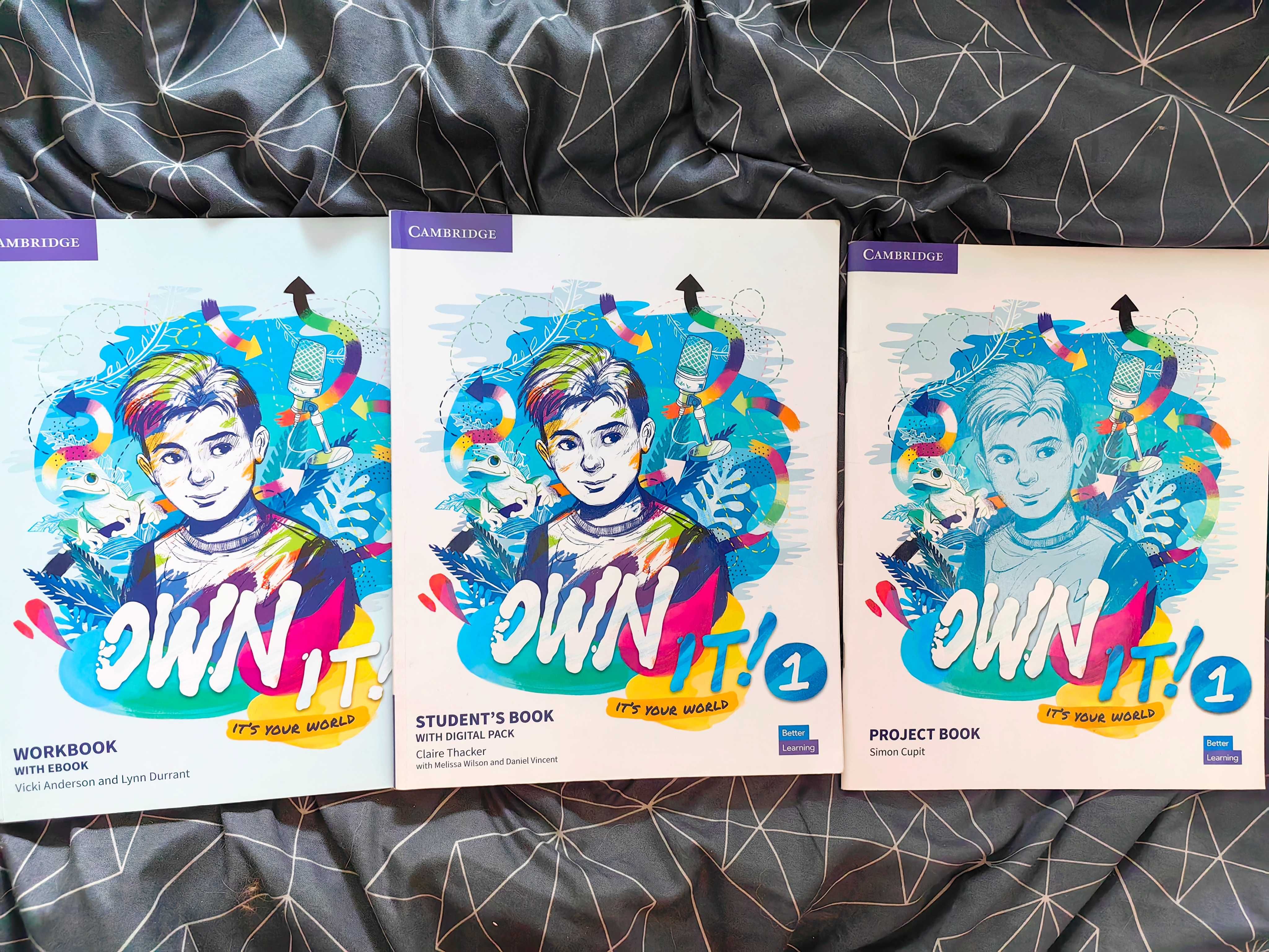 Own It! 1 Cambridge zestaw podręcznik ćwiczenia project book