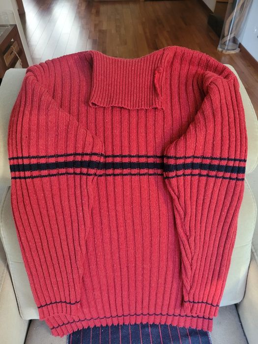 Golf gruby ciepły wełniany xl oldschool