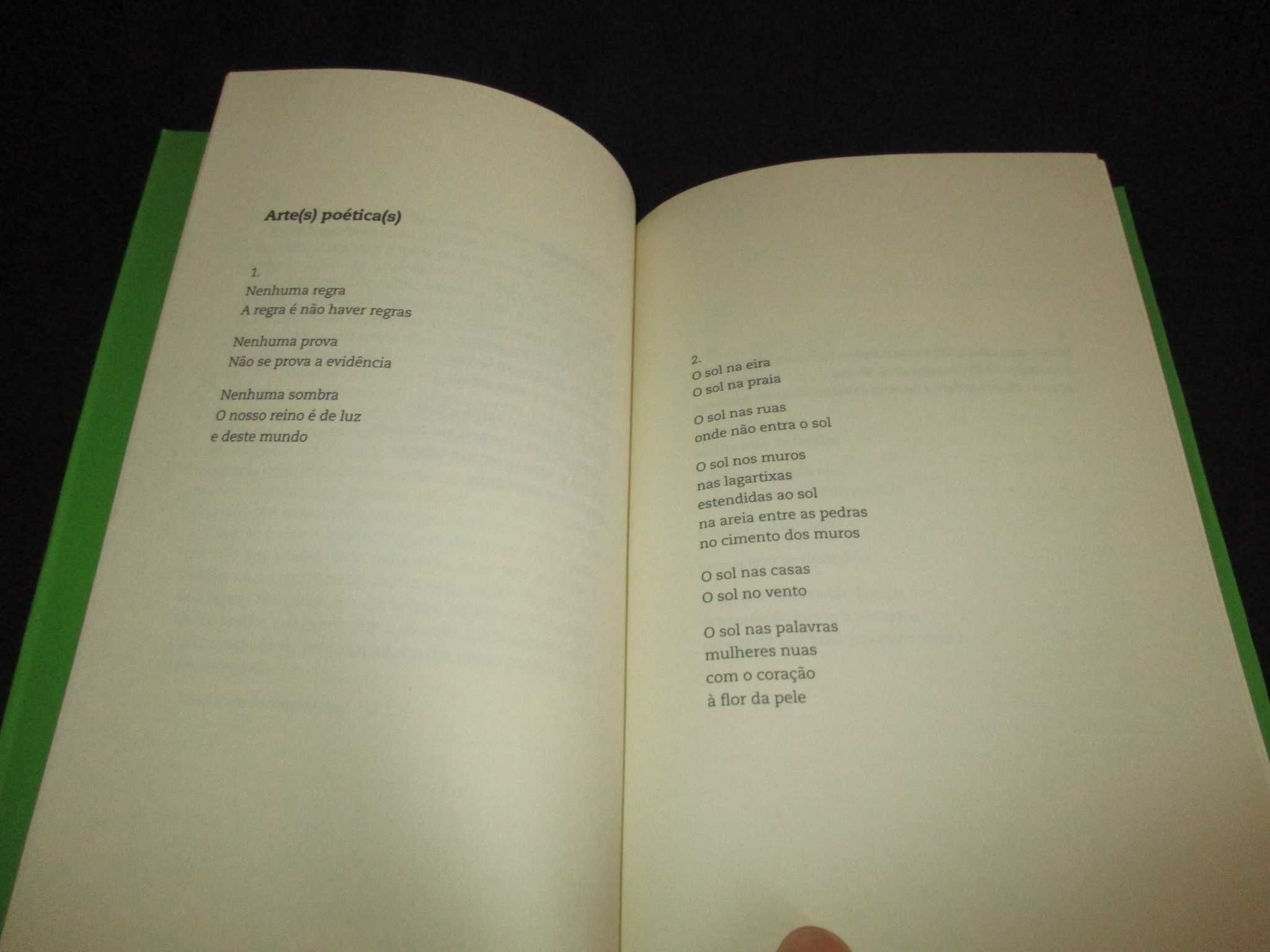 Livro O Sol das Palavras José Carlos Vasconcelos