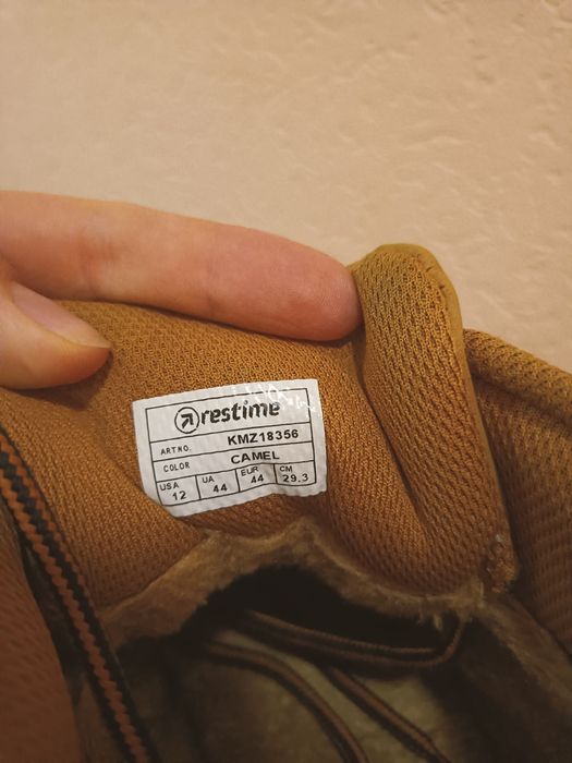 Чоловічі ботинки / черевики / кросівки / зимове взуття ТМ restime 44р.