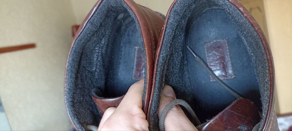 Шкіряні ботінки напівботінки easy