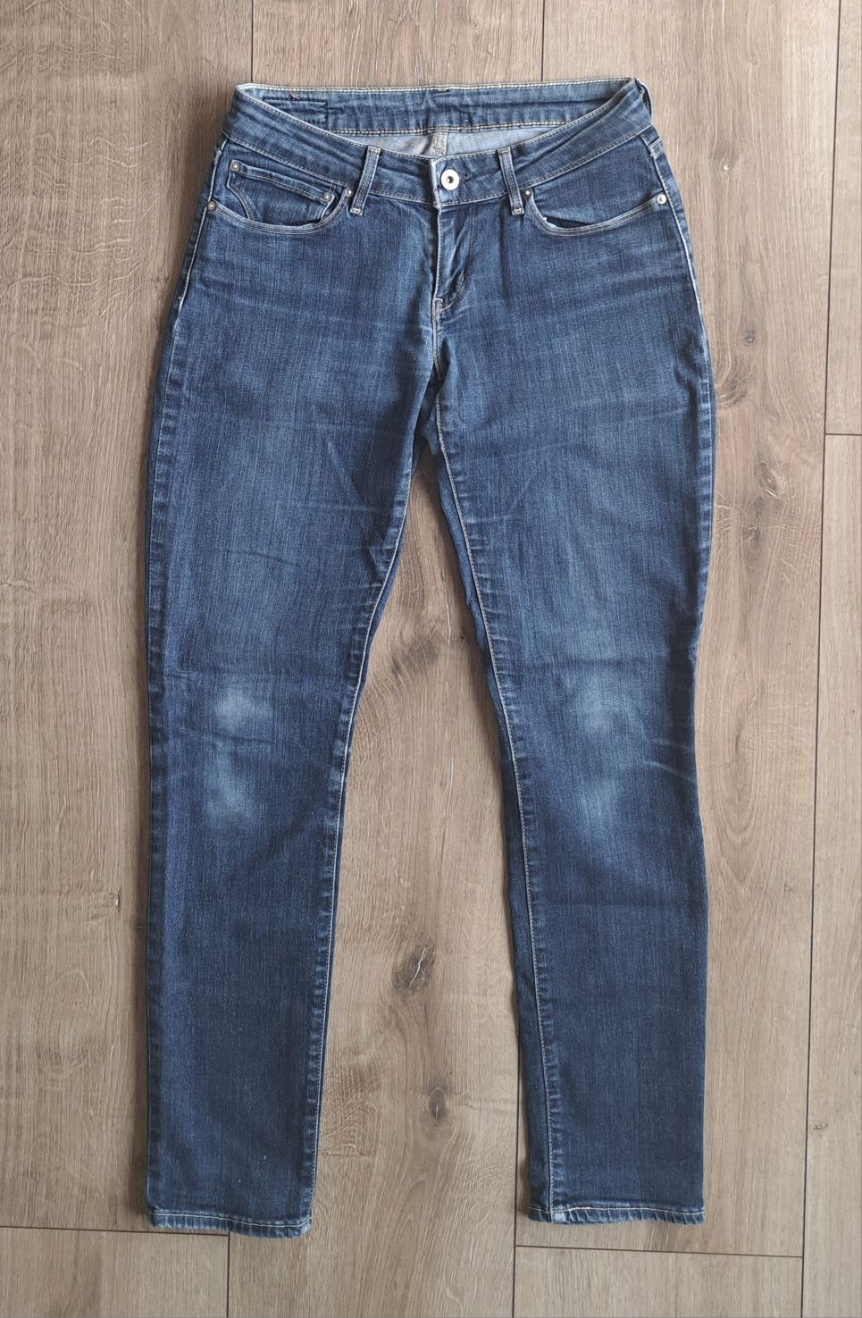 skinny low/mid rise jeansy