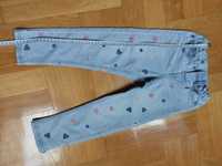 Spodnie jeansy rozm.116