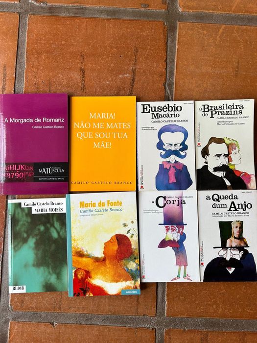 Lote livros de Camilo Castelo Branco