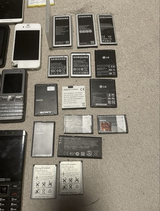 Mix 20 telefonow + baterie! Nokia, Asus, Sony, Iphone, HTC, LG Okazja!