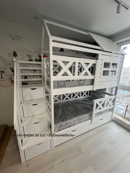 Ліжко двоповерхове "Оскар 3",кровать двухъярусная