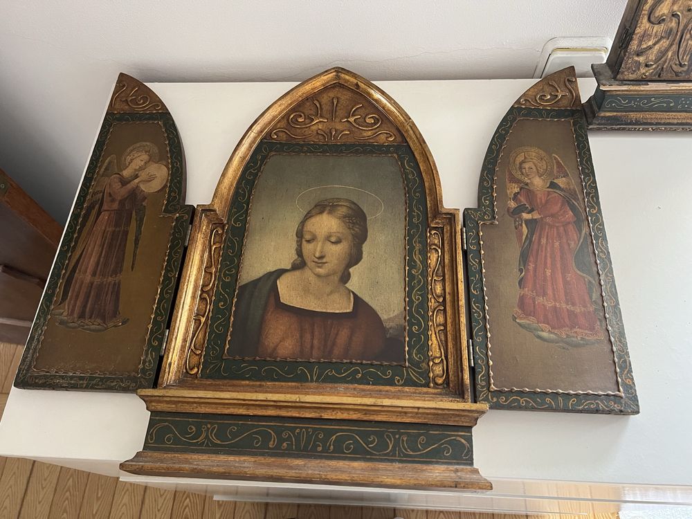 Decoração religiosa/Tripticos