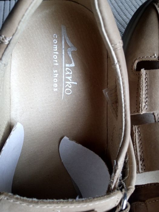 Мужская летняя обувь фабрика "Марко"