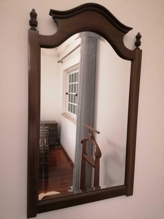 mobília completa de quarto em mogno