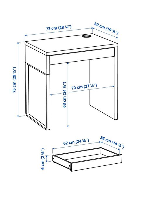 Biurko IKEA  młodzieżowe