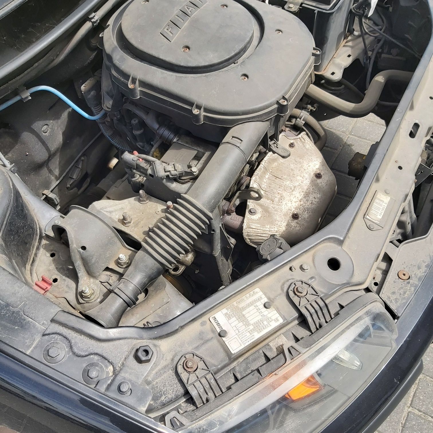 Fiat Punto2, przebieg 96000, nieuszkodzony.Badanie ważne 13.05.2026
