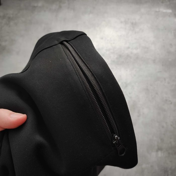 MĘSKIE Dresy Slim Fit Spodnie Sportowe Joggery Nike Czarne AIR MAX