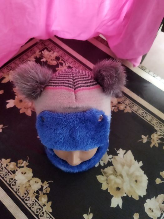 Шапка з хомутом для хлопчика