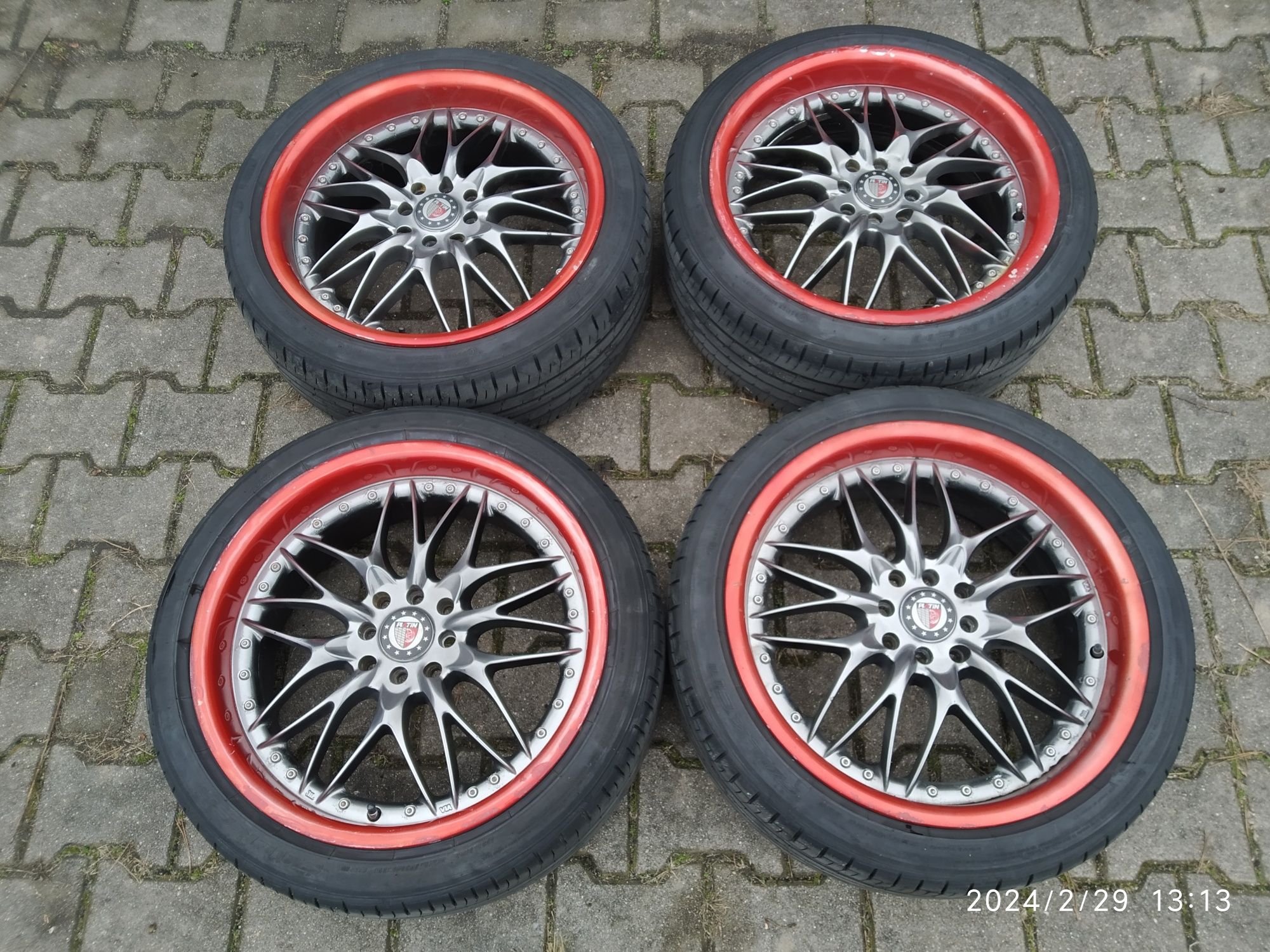 R18 4x114.3 / 4x100 FELGI KEI racing Ambush 7.5j ET38