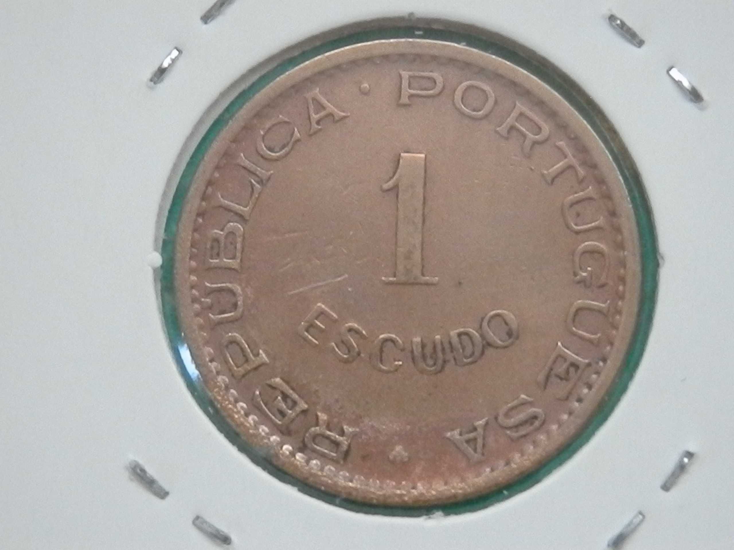 511 - Moçambique: 1 escudo 1968 bronze, por 1,50