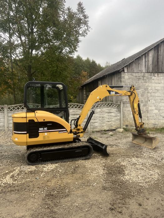 Minikoparka  koparka caterpillar 302.5 Cat jcb yanmar kubota