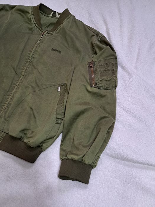 Kurtka bomberka Levi's khaki XL
