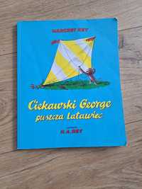 Książka ciekawski George puszcza latawiec