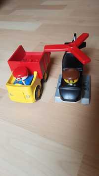 lego duplo helikopter i auto