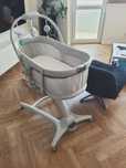 Chcicco baby hug 4w1 szary materac rucken