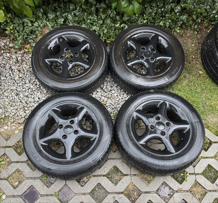 Felgi Borbet 4x100 175/65/13 opony zima VW Renault Skoda Toyota Daihat