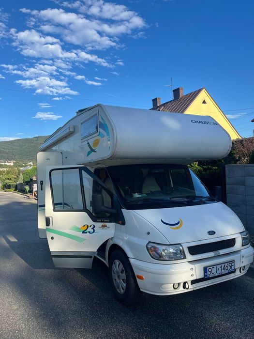 Kamper Camper Ford Transit Chausson 2002 Camping Kemping