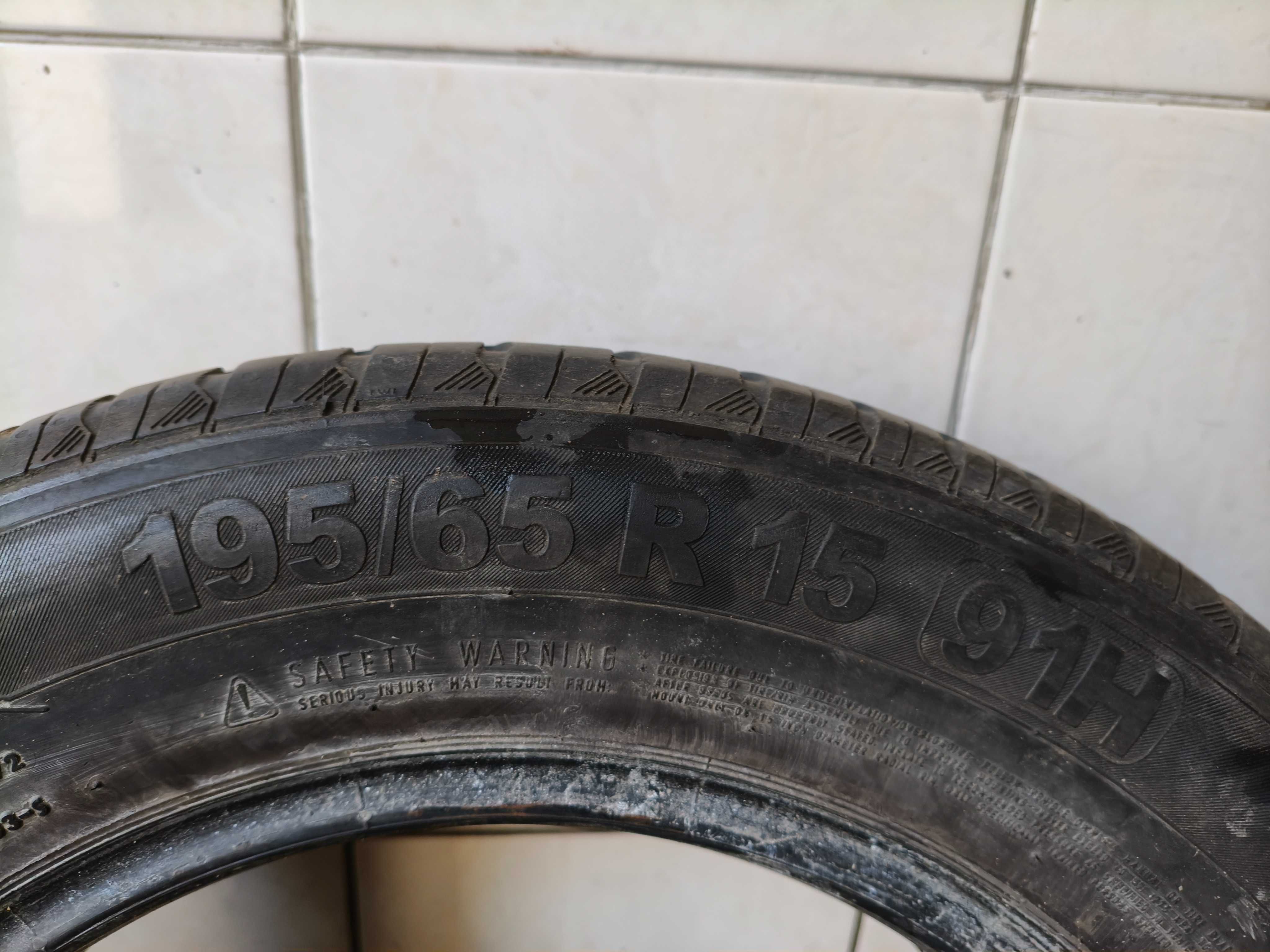 Continental 195/65R15 91H 1x4mm Conti Eco Contact 3 WYSYLKA