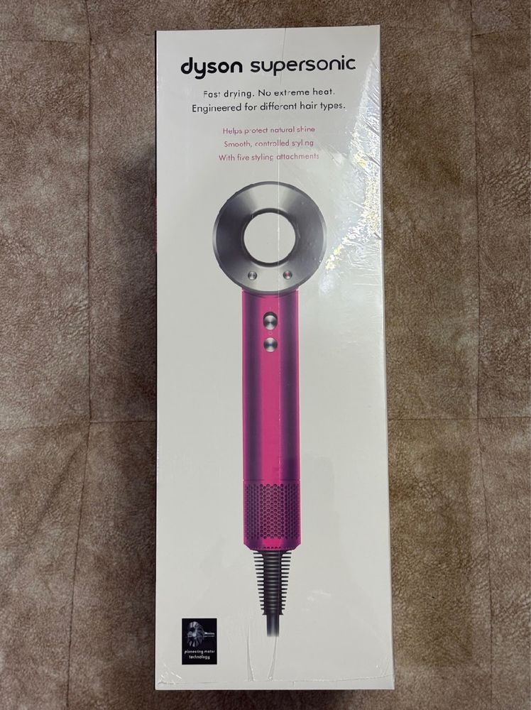 New запакований Фен Dyson HD08 Supersonic Fuchsia